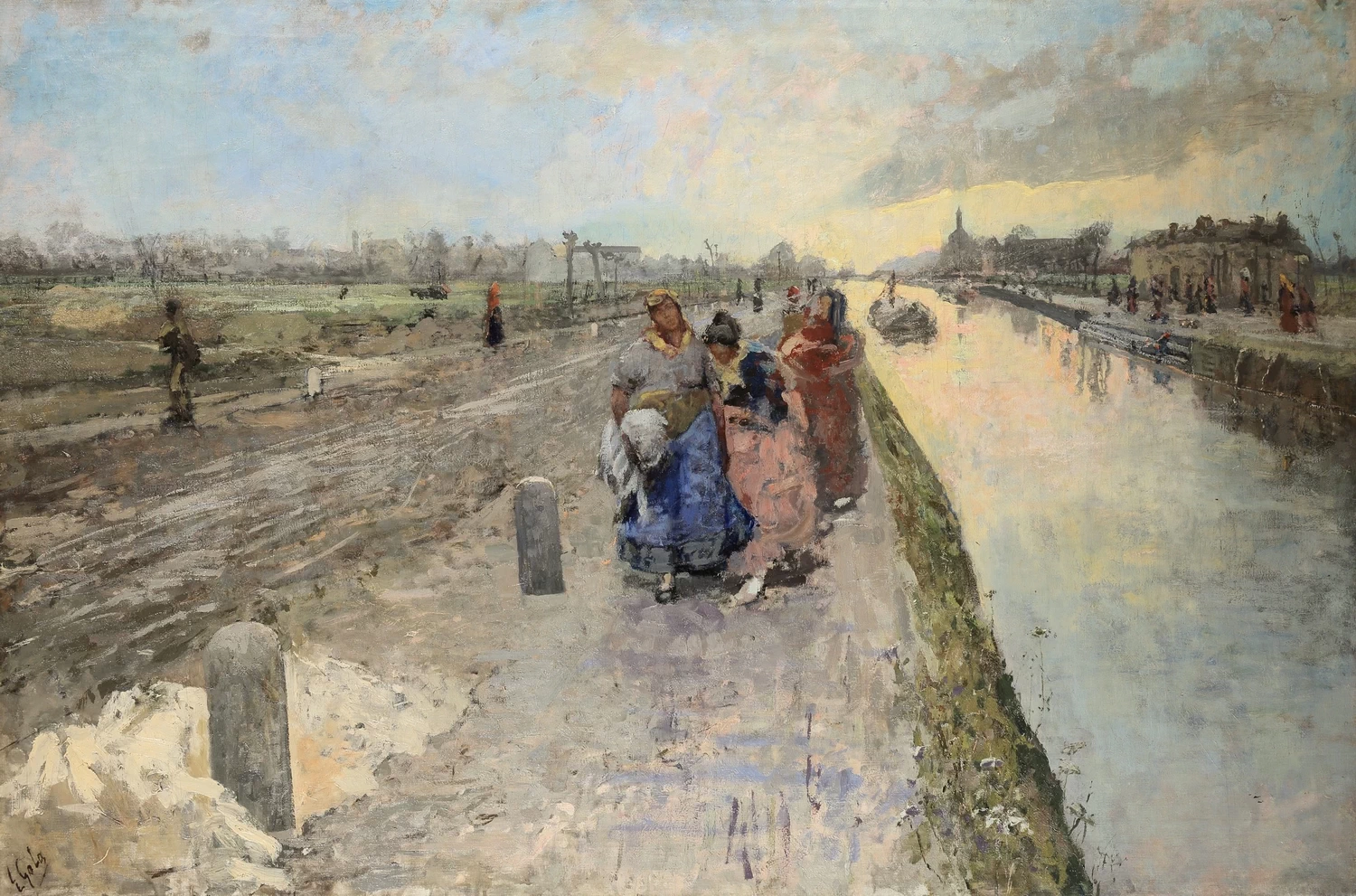 Il naviglio a Milano